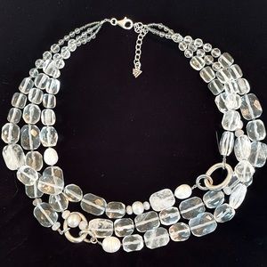 Silpada White Heat necklace